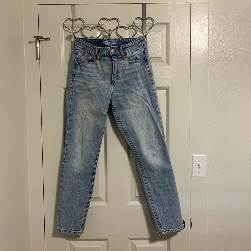 OLD NAVY Power Straight High Rise Jeans